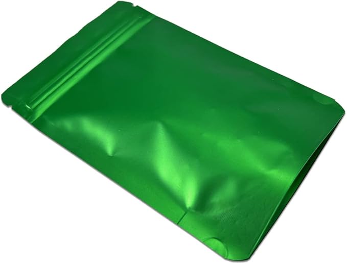 PABCK 50 Pieces 5.5x7.87 inch(Inside Size 4.7x5.1 inch) Stand-Up Resealable Heat Seal Bags 3.55mil