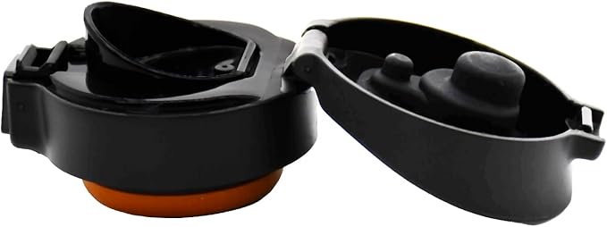 BURNOUT Temperature Regulating 16 oz. Smart Mug - New Pop Top Lid (Black)