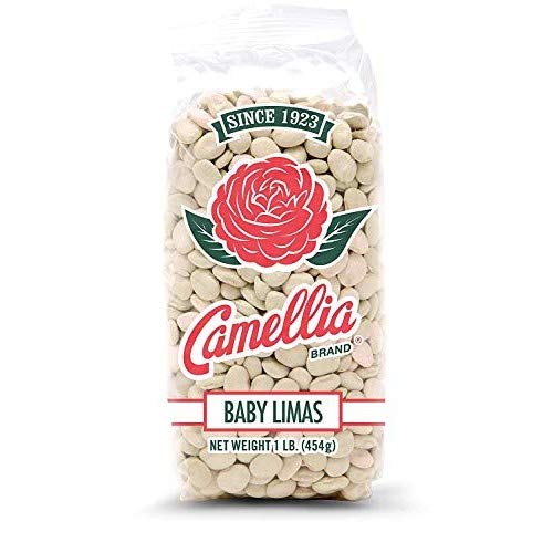 Camellia Brand Dried Baby Lima Beans ??Premium Small White Butter Beans for Southern Cooking