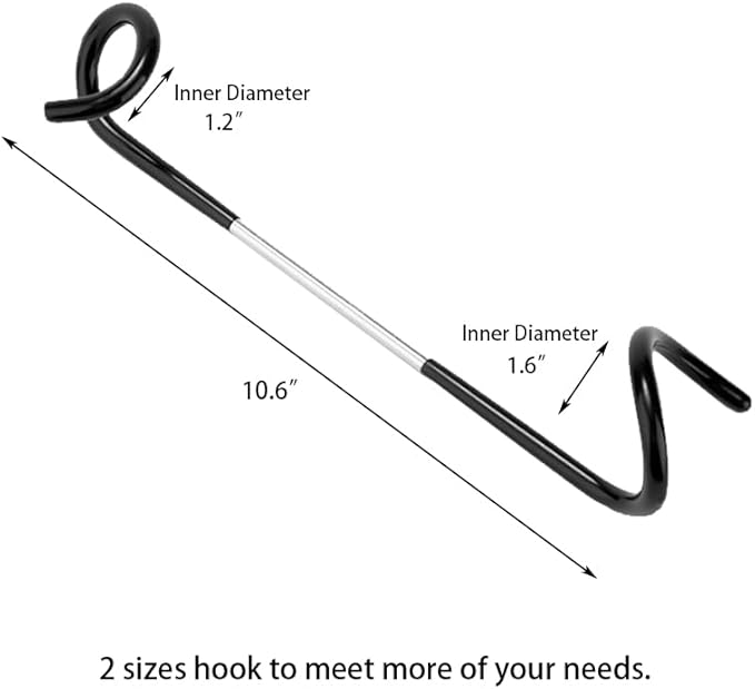 Camping Lantern Hooks, Outdoor Lighting Hooks for Camping Tent lamp Hanger, Bird feeders, Garden
