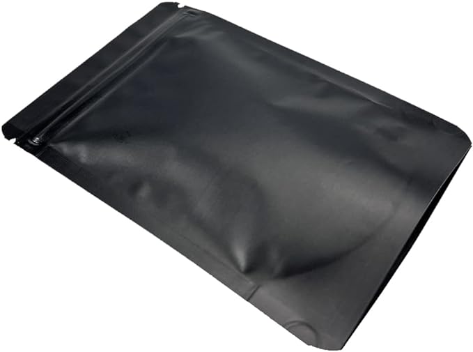 PABCK 50 Pieces 5.5x7.87 inch(Inside Size 4.7x5.1 inch) Stand-Up Resealable Heat Seal Bags 3.55mil