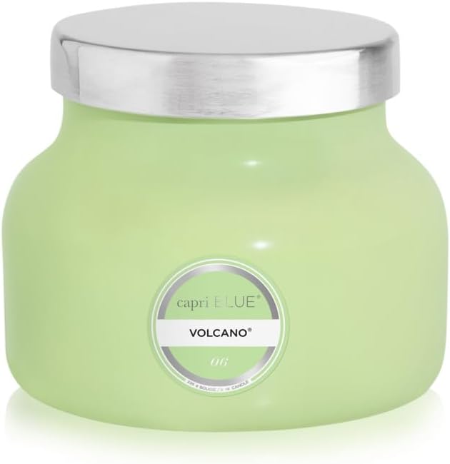 Capri Blue Volcano Scented Candles - Luxury Candles for Home Scented with Tropical Fruit & Sugared