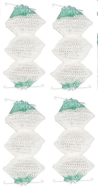 4 Pack White Lantern Mantles Bulk Accordion Shape 95 On Attractive design,Simplicty Fashionable