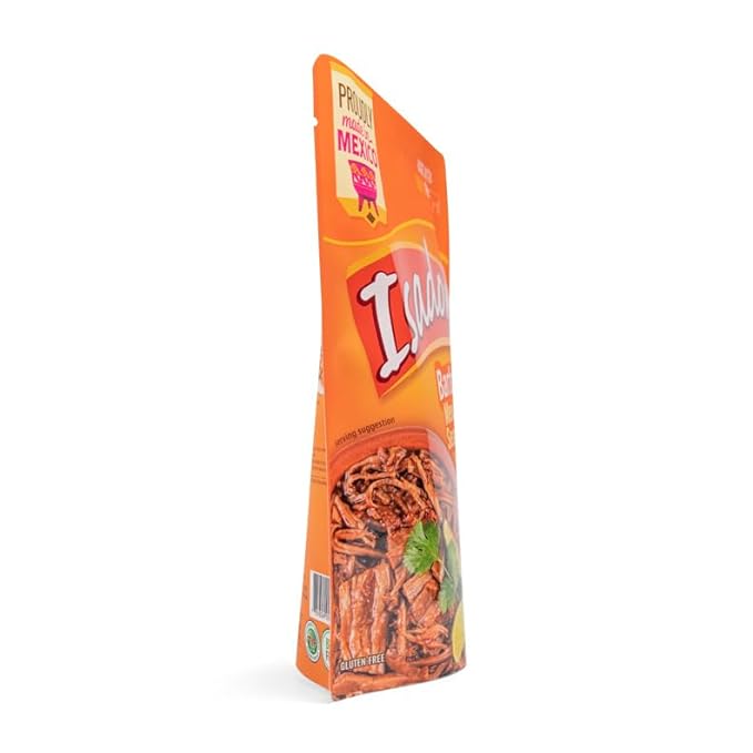 Isadora Fully Cooked Barbacoa Mexican Style 15 oz, Ready-to-eat, Seasoned Beef, Instant Meal, Shelf