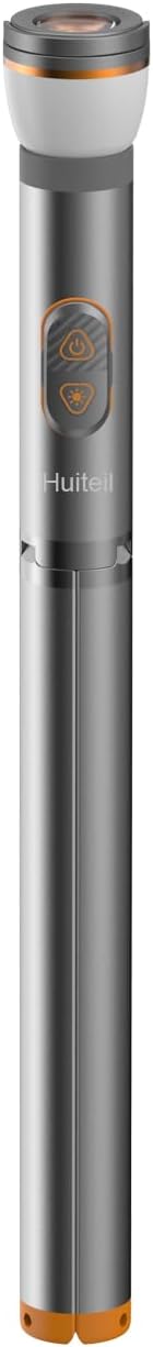 Telescopic Collapsible Camping Light - 800 Lumens, IP65 Waterproof, Remote Control, Magnetic Base
