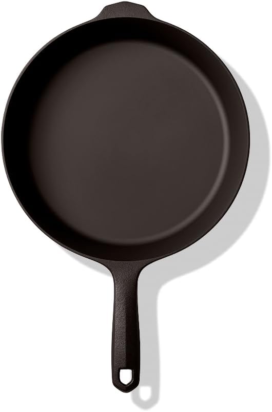 Field Company 10.25 Inch Cast Iron Skillet (Medium) – No.8, Perfect for 2-4 Servings, Lightweight &