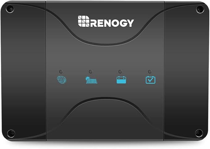 Renogy 50 Amp MPPT Charge Controller 12V MPPT Solar Charge Controller, Capable for Solar Panel and