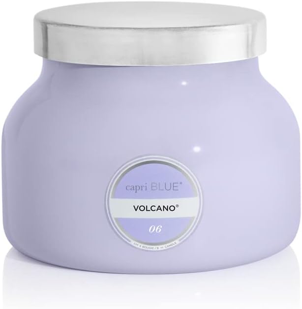 Capri Blue Volcano Scented Candles - Luxury Glass Jar Candles for Home Scented with Tropical Fruit