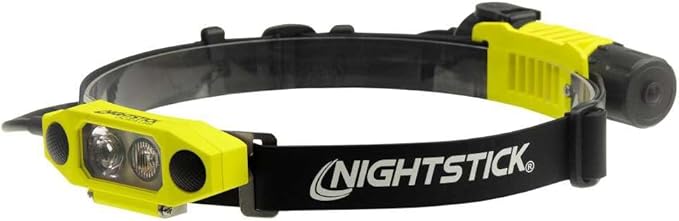 Nightstick XPR-5562GX DICATA Intrinsically Safe USB Low-Profile Dual-Light Headlamp