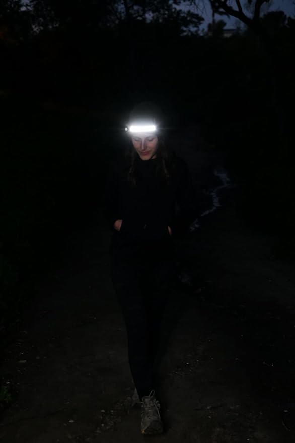 NightBuddy The Original LED Headlamp Rechargeable Flashlight for Adults Camping Essentials