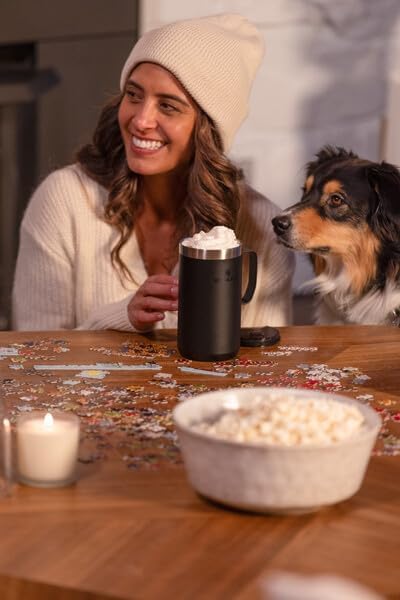 STANLEY Everyday Camp Mug 12oz | Drink Through Lid | Cup for Coffee, Tea and Drinks | Insulated