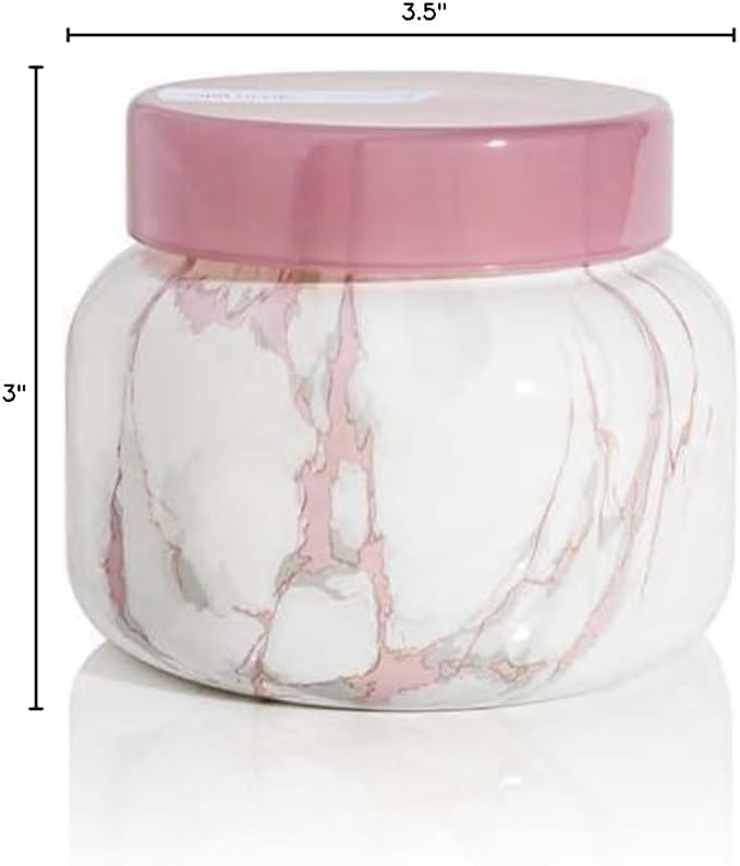 Capri Blue Modern Marble Jar Candles - Luxury Candles for Home Scented - Long Lasting Soy Wax Blend