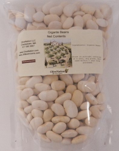OliveNation Gigante Beans, Dried Greek Giant Bean, Nutritious High Fiber Legume, Non-GMO, Gluten