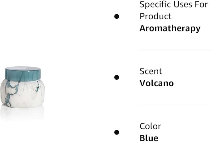 Capri Blue Modern Marble Jar Candles - Luxury Scented Candles for Home - Long Lasting Soy Wax Blend