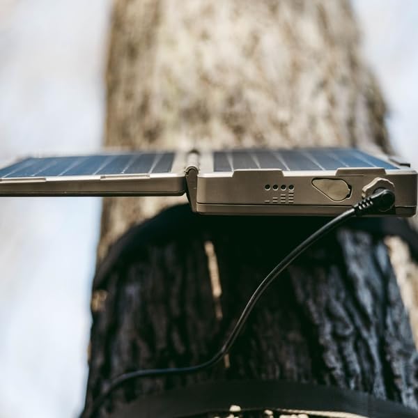 Tactacam Reveal Folding Solar Panel ??7.2W Output, Built-in Lithium Battery, Powers Trail Cameras