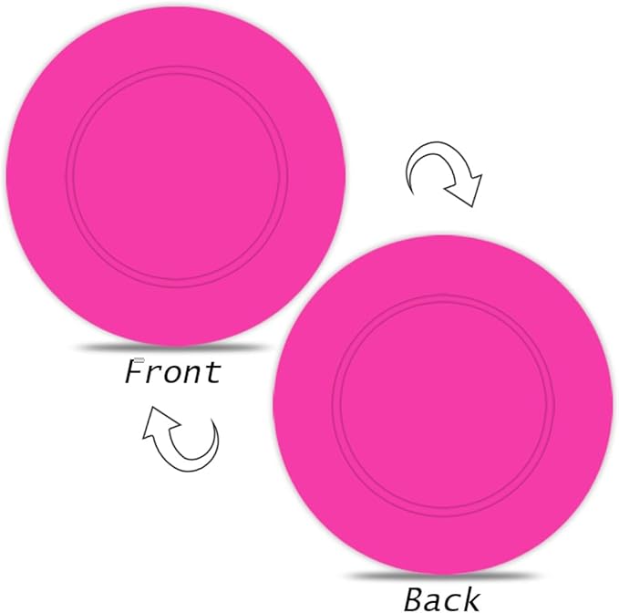 500 Custom Poker Chips Plastic Tokens,40mm/1.57in Diameter,Imprint Full-Color with Your Logo,Text