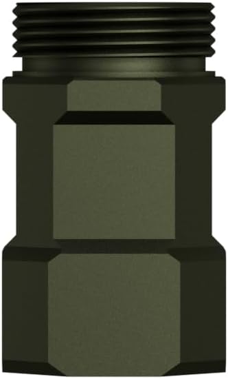 WUBEN Army Green Mini Flashlight Battery Extension Tube(Model: E7), for Outdoor/Indoor Activities