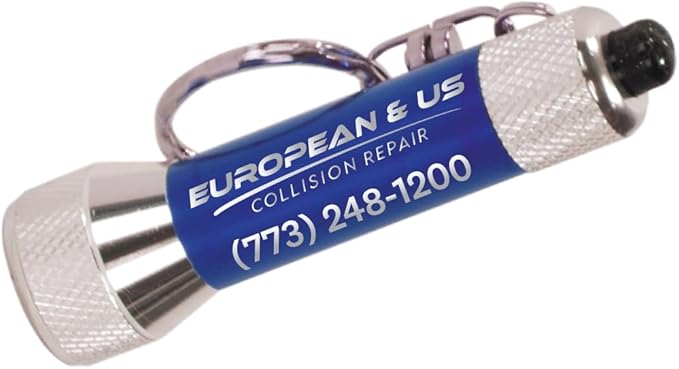 Personalized | Custom Engraved | LED Flashlight | Keychain | Available in 3 Colors