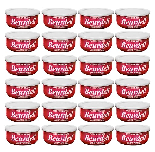 Beurdell French Salted Real Canned Butter 100% Natural Pasteurized Butter A real butter from France