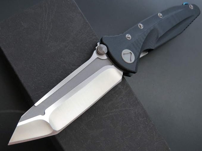 Eafengrow EF55 Pocket Knife Folding Knife G10 Handle D2 Steel Blade Folder EDC Tool Knifes for