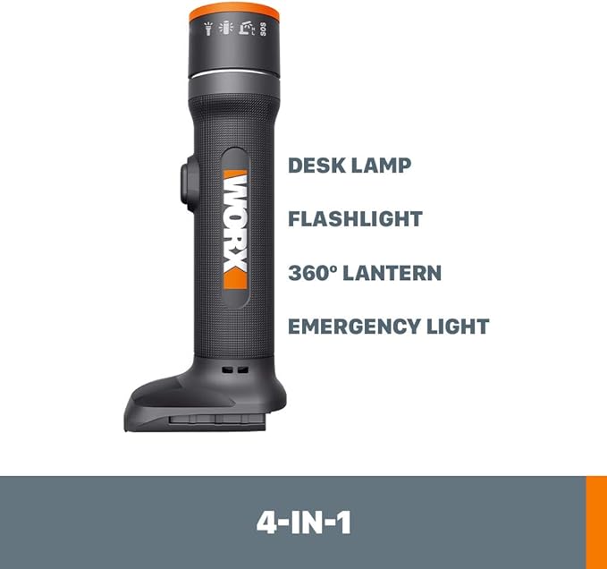 Worx WX027L.9 20V Power Share Multi-Function LED Flashlight (Tool Only)