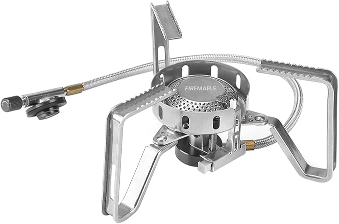Fire-Maple FMS-125 PRO Gas Stove ??Compact High-Powered Backpacking Stove with Wind-Resistant