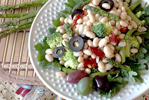 Organic Navy Beans Raw non GMO Vegan Bulk - 9LB