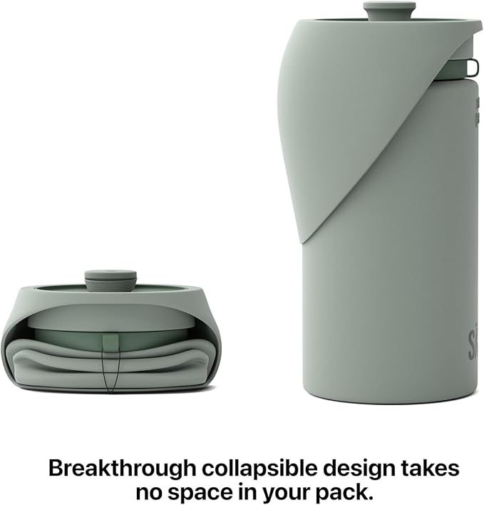SÄKER Portable Dog Water Bottle, Collapsible Water Bottle for Dogs Perfect for Walking, Hiking and