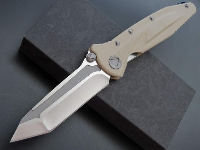 Eafengrow EF55 Pocket Knife Folding Knife G10 Handle D2 Steel Blade Folder EDC Tool Knifes for