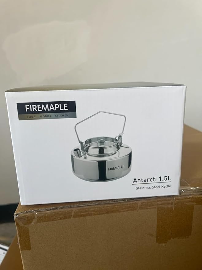 Fire-Maple Antarcti 1.5L Kettle Series | Portable Durable Bushcraft Gear Open Fire Kettle | SUS304