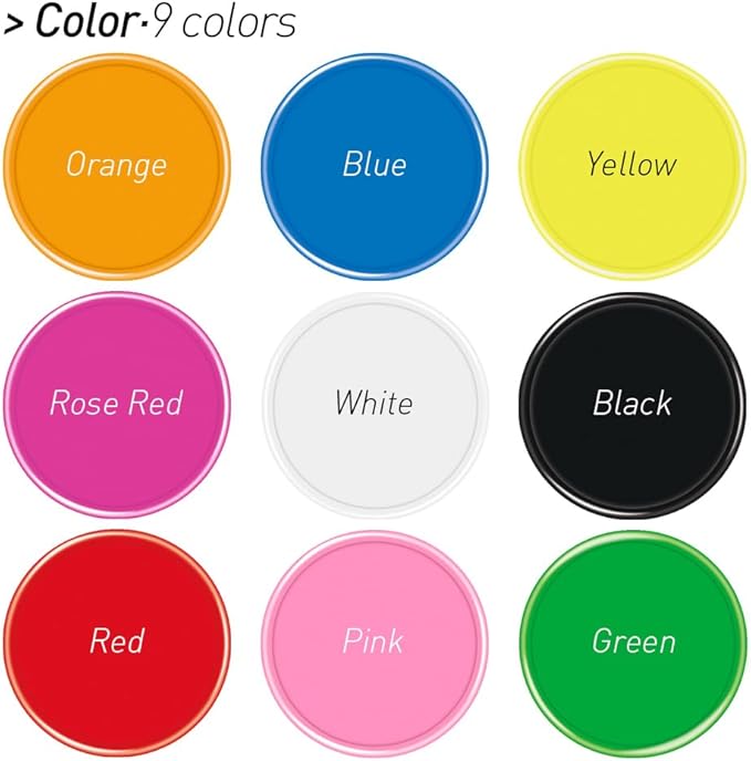200 PCS Personalized Plastic Poker Chips, Full Color Print Your Logo and Text on The Chip, Good for