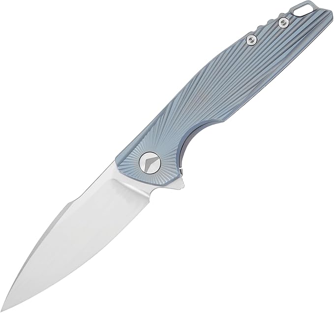 Folding Knife pocket knife EDC Knife With Clip Survival knife Hunting knife - M390 Steel Titanium