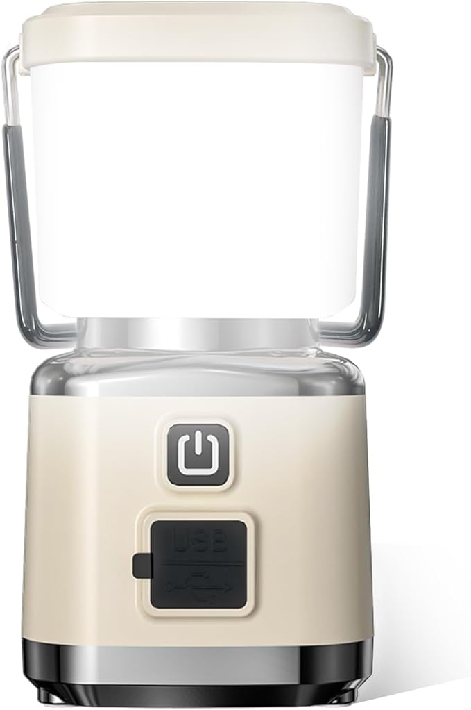 Allspark LED Camping Lantern Rechargeable,Dimmable Magnetic Camping Light,1000LM, 4 Light