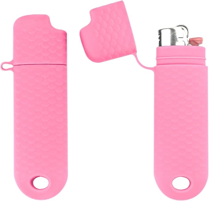 5 Pcs Waterproof Lighter Case Cover Holder for BIC Regular Lighters Sleeve Type J6 Outdoor Survival