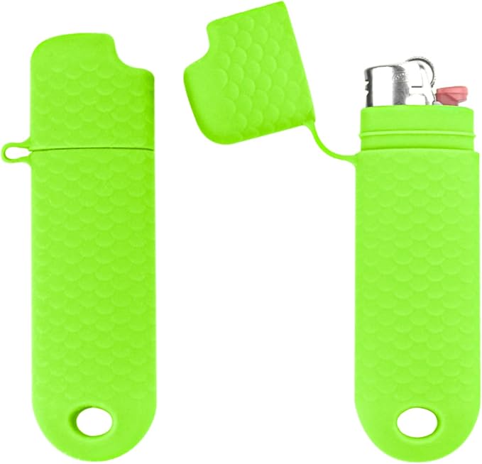 5 Pcs Waterproof Lighter Case Cover Holder for BIC Regular Lighters Sleeve Type J6 Outdoor Survival