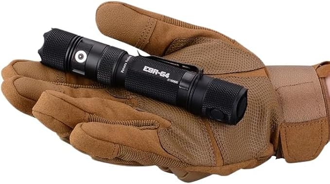PowerTac E9R G4 Tactical Flashlight ??2550 Lumen Rechargeable LED Flashlights with Magnetic & USB