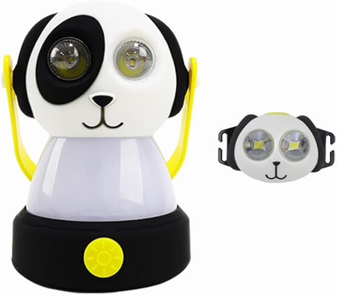 Outdoor Kids Camping Lanterns & Headlamp Set, Battery Powered Night Light, Lightweight LED