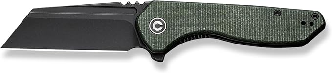 CIVIVI Pocket Knife for Men, ExOne Folding Knife with Flipper, 2.94" Nitro-V Reverse Tanto Blade