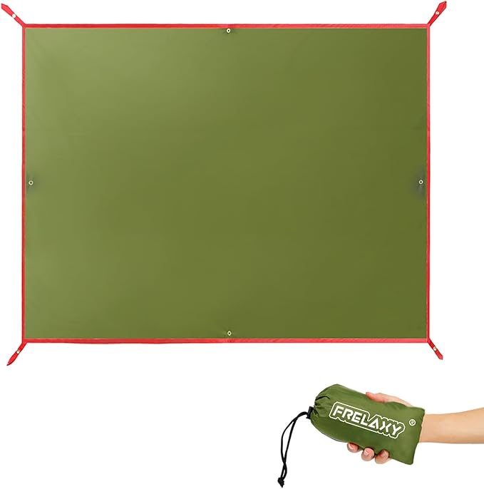 Frelaxy Tent Footprint, Waterproof Camping Tarp, Durable Tent Floor to Elevate Your Camping
