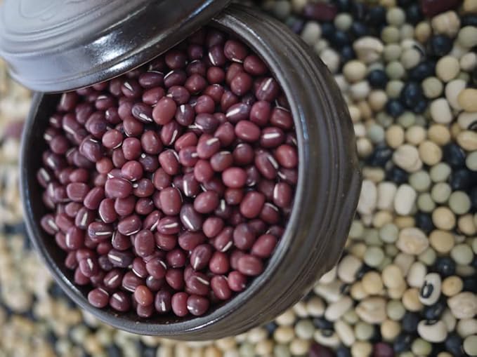 McCabe Organic Adzuki Bean - Dried Small Red Beans 2 lb (32oz) Pack of 2 | USDA and CCOF Certified