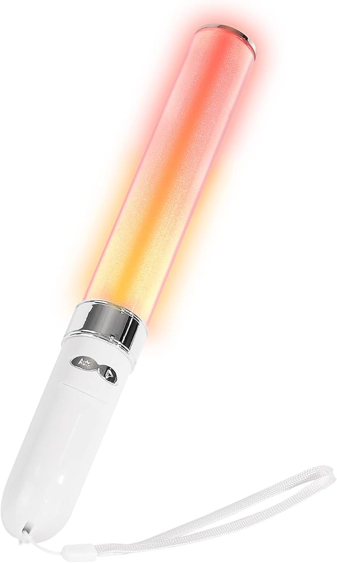 18 Colors Changing Glow Sticks, LED Light Stick Party Supplies, Resuable 2 Modes Flashing Light