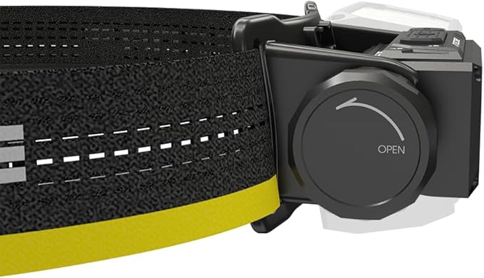 Nitecore HC65 UHE Headlamp, 2000 Lumen Max Heavy Duty Metal, USB-C Rechargeable with White, Red
