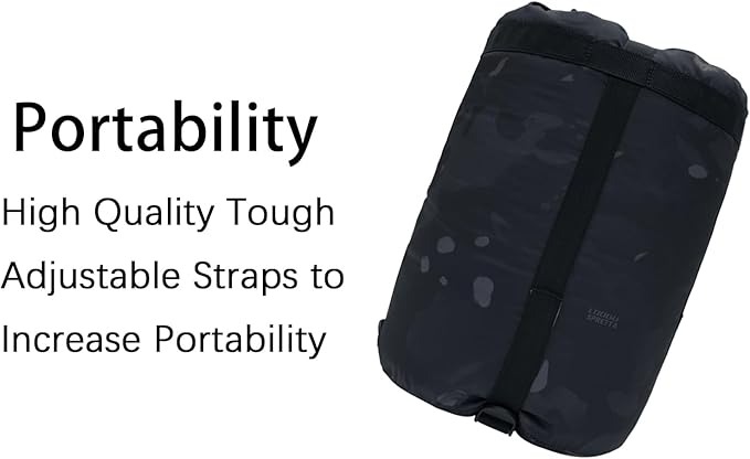 Poncho Liner Military Outdoor Camping Blanket for Travel, Beach, Grass, Picnic, Car Emergency