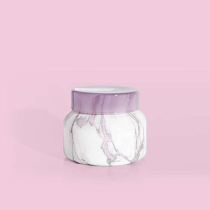 Capri Blue Modern Marble Jar Candles - Luxury Candles for Home Scented - Long Lasting Soy Wax Blend