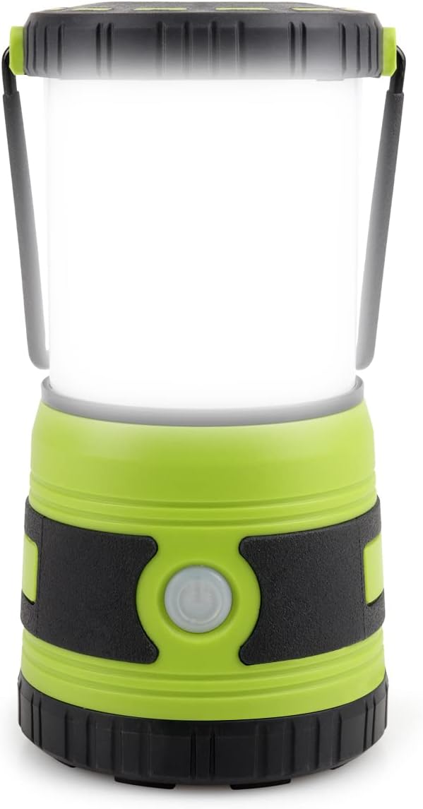 LED Camping lamp Super Bright 1500 lumens 4 Light Modes Dimmable searchlight Battery-Powered