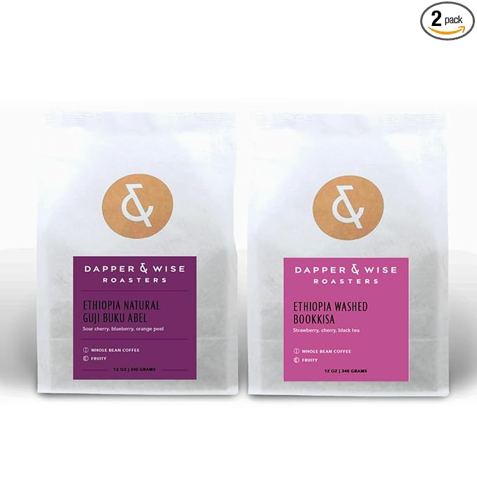 Bean Box Coffee Sampler - Explore Ethiopia, 2-Pack, Whole Bean, Gourmet Coffee