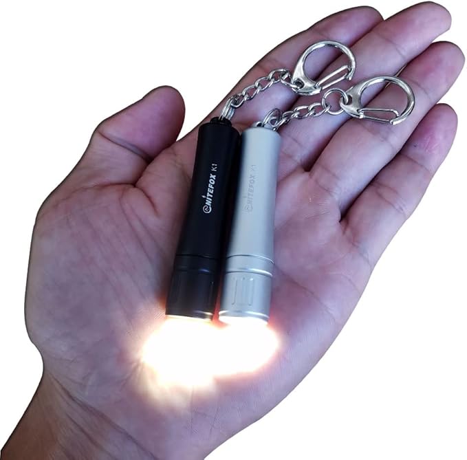 K1 Mini AAA Keychain Flashlight High Bright 150 Lumens Small Pocket Flashlight Pen Light Portable