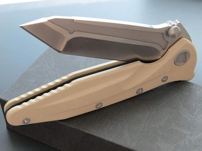 Eafengrow EF55 Pocket Knife Folding Knife G10 Handle D2 Steel Blade Folder EDC Tool Knifes for