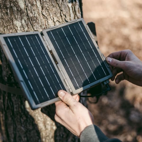 Tactacam Reveal Folding Solar Panel ??7.2W Output, Built-in Lithium Battery, Powers Trail Cameras