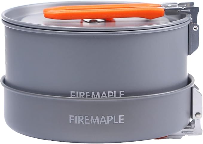 Fire-Maple Feast 4 Piece Camping Cookware Cookware Cookware Kit Outdoor Cookware Set with Pots